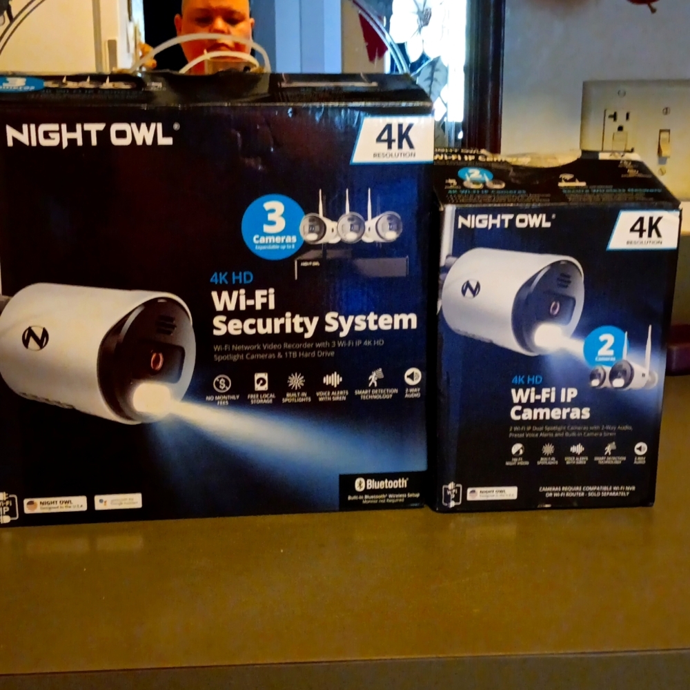 Night owl home camera 📷